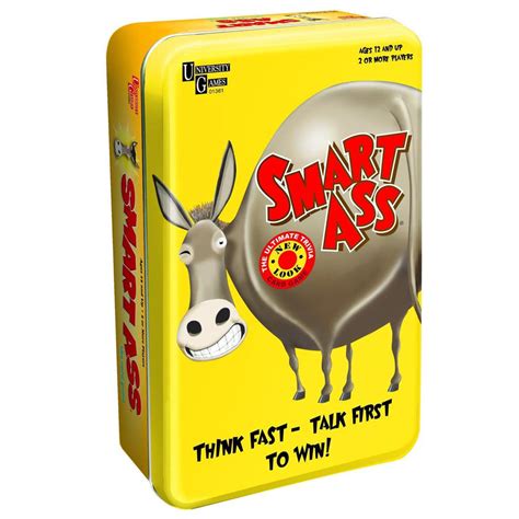 Smart Ass Tin Card Game 